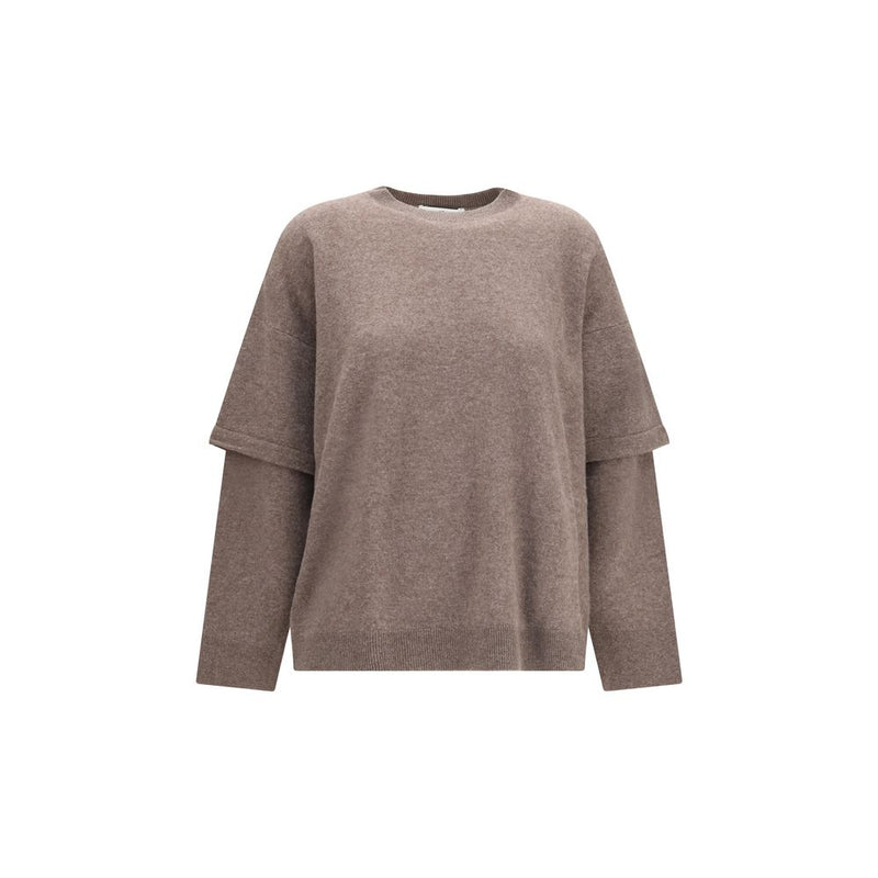 Sweat-shirt en laine brune Oves Aries Darkpark