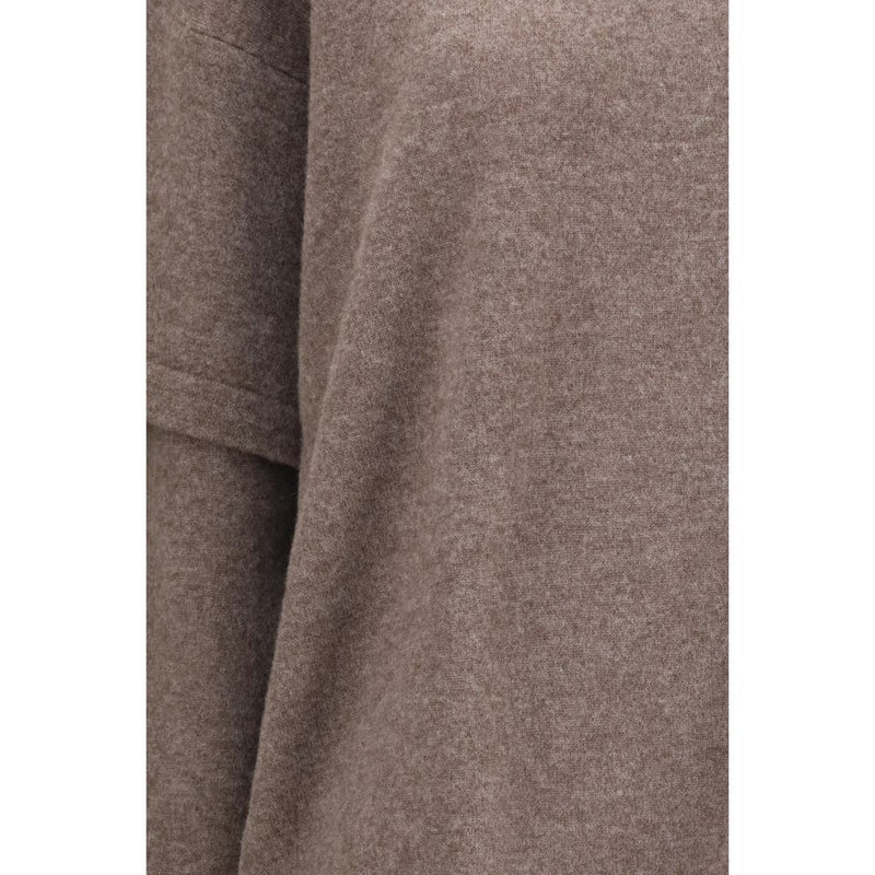 Sweat-shirt en laine brune Oves Aries Darkpark