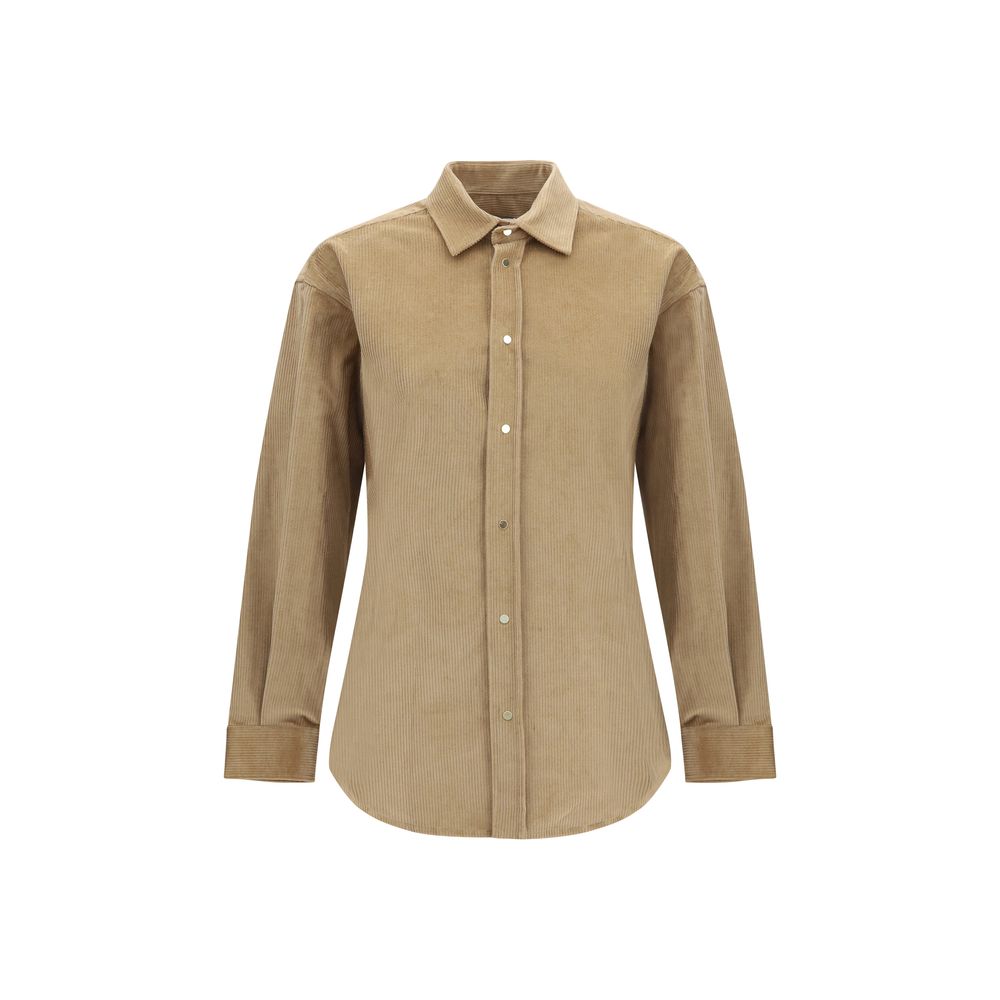 Chemise en jean beige Darkpark