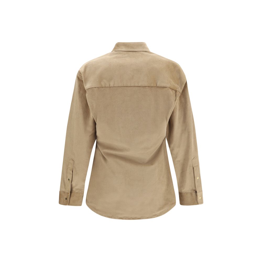 Chemise en jean beige Darkpark