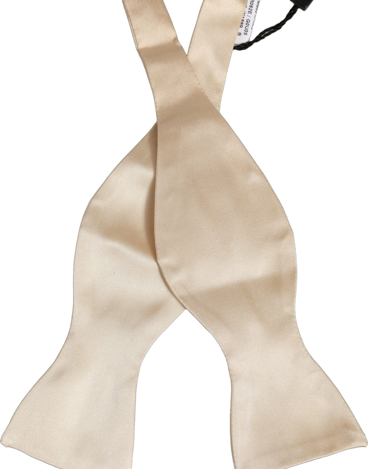 Dolce & Gabbana Homme Papillon Ajustable 100% Soie Beige
