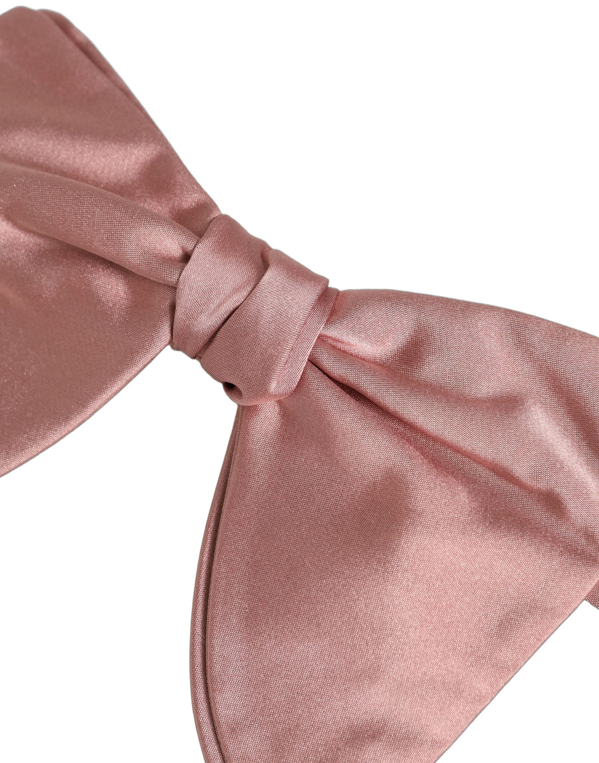 Dolce & Gabbana Homme Rose 100% Soie Nœud Papillon Réglable