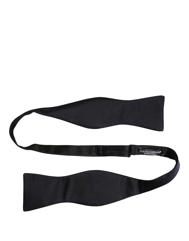 Nœud papillon réglable Dolce & Gabbana Homme Noir 100% Soie