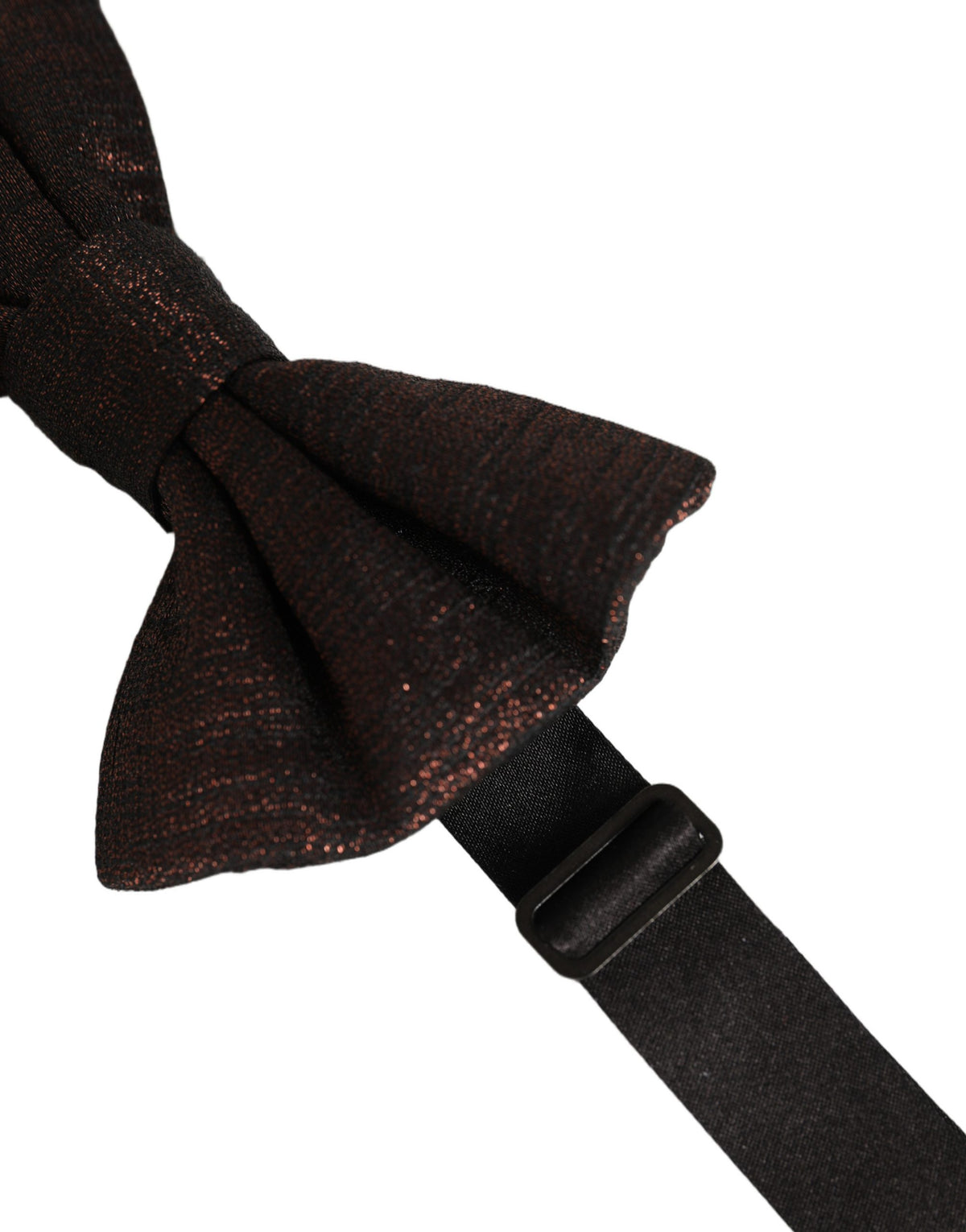 Dolce & Gabbana Homme Papillon Ajustable Marron 100% Soie