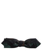 Dolce & Gabbana Men Multicolor 100% Silk Adjustable Neck Papillon Bow Tie