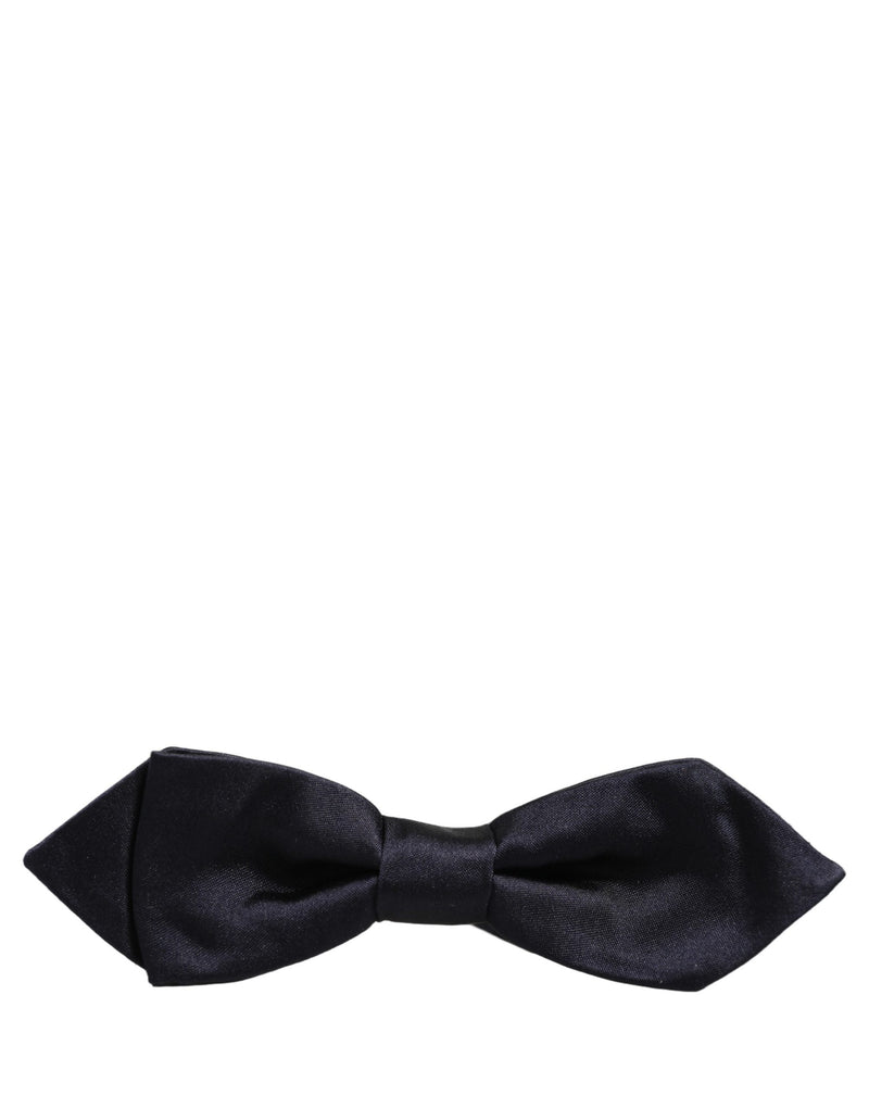 Nœud Papillon Dolce & Gabbana Homme Bleu Foncé 100% Soie Réglable