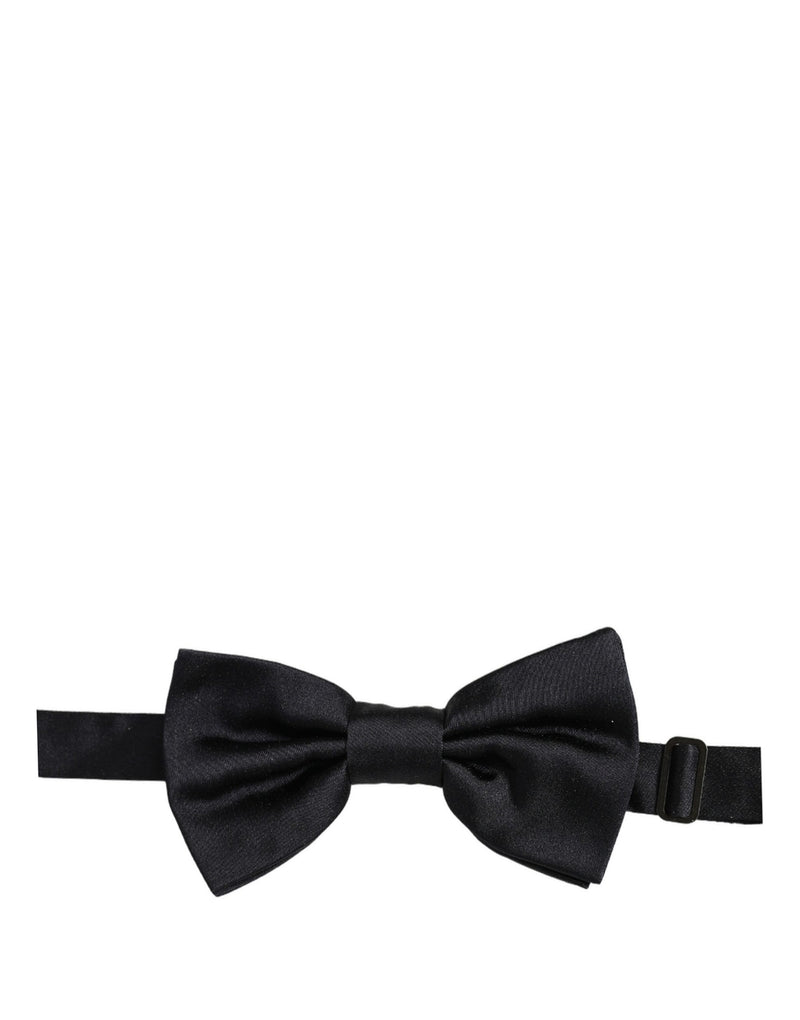 Nœud papillon réglable Dolce & Gabbana Homme Noir 100% Soie