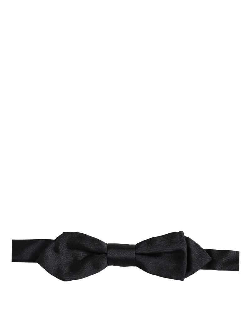 Nœud papillon réglable Dolce & Gabbana Homme Noir 100% Soie