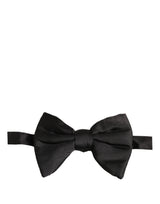 Nœud papillon réglable Dolce & Gabbana Homme Noir 100% Soie
