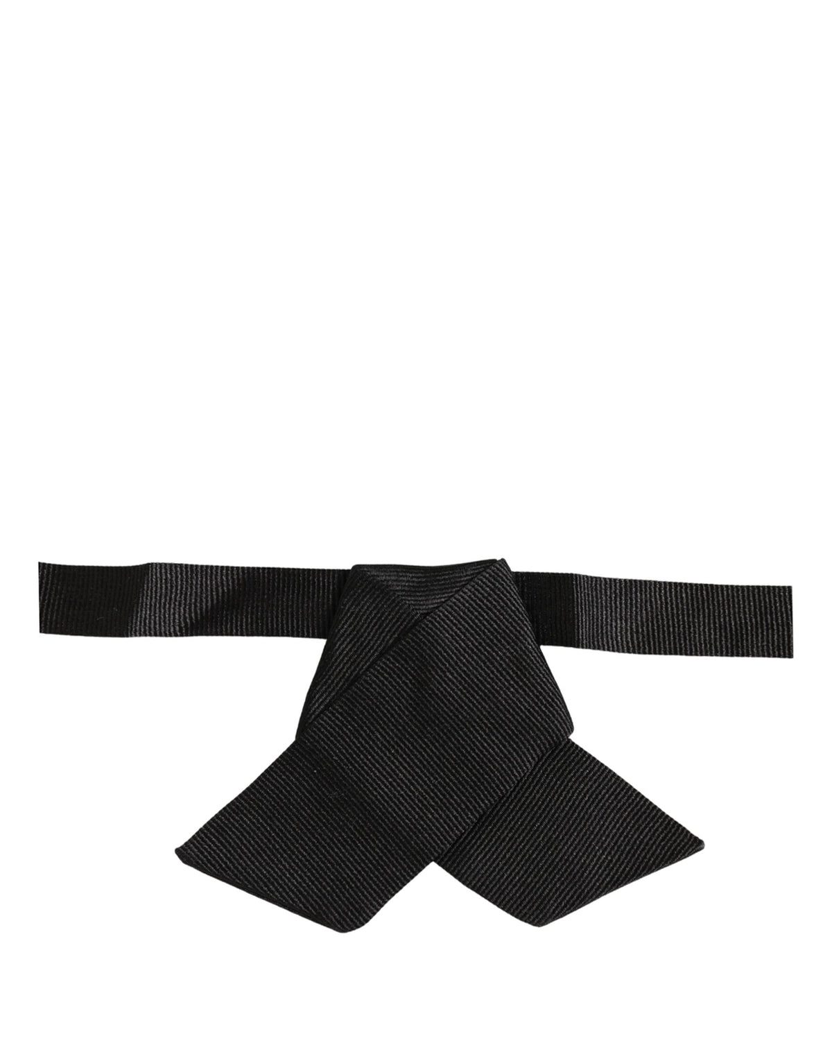 Nœud papillon Dolce & Gabbana pour homme noir 100 % soie réglable
