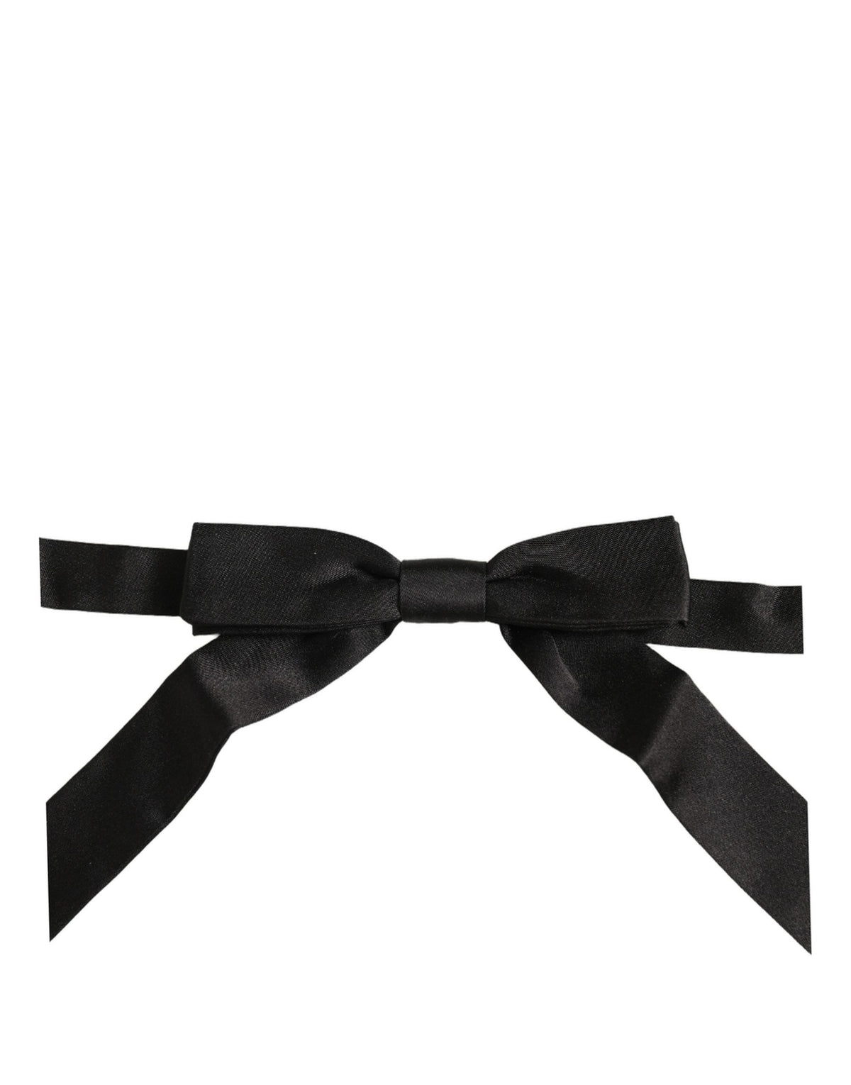 Nœud papillon Dolce & Gabbana pour homme noir 100 % soie réglable