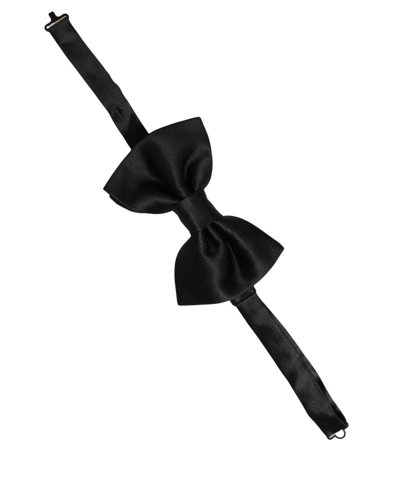 Nœud papillon réglable Dolce & Gabbana Homme Noir 100% Soie