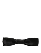 Nœud papillon Dolce & Gabbana pour homme noir 100 % soie réglable
