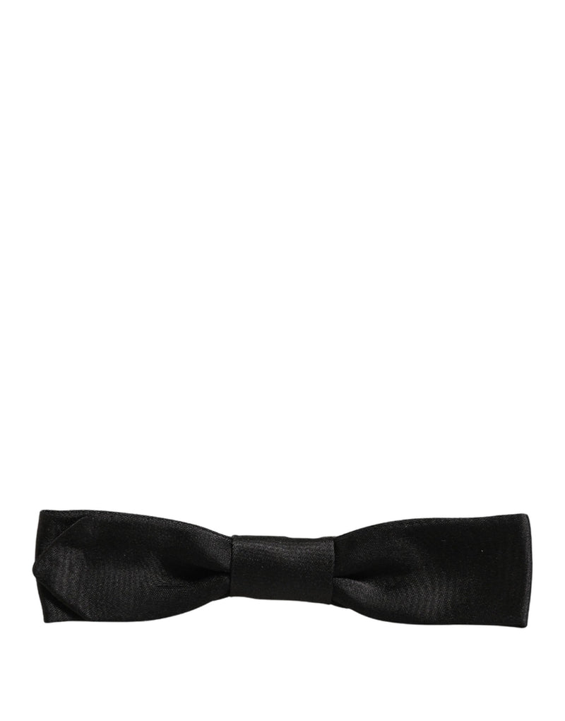 Nœud papillon Dolce & Gabbana pour homme noir 100 % soie réglable