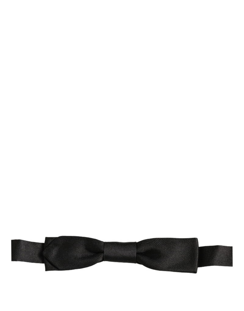 Nœud papillon Dolce & Gabbana pour homme noir 100 % soie réglable