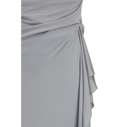 Versace Gray Viscose Casual Dress