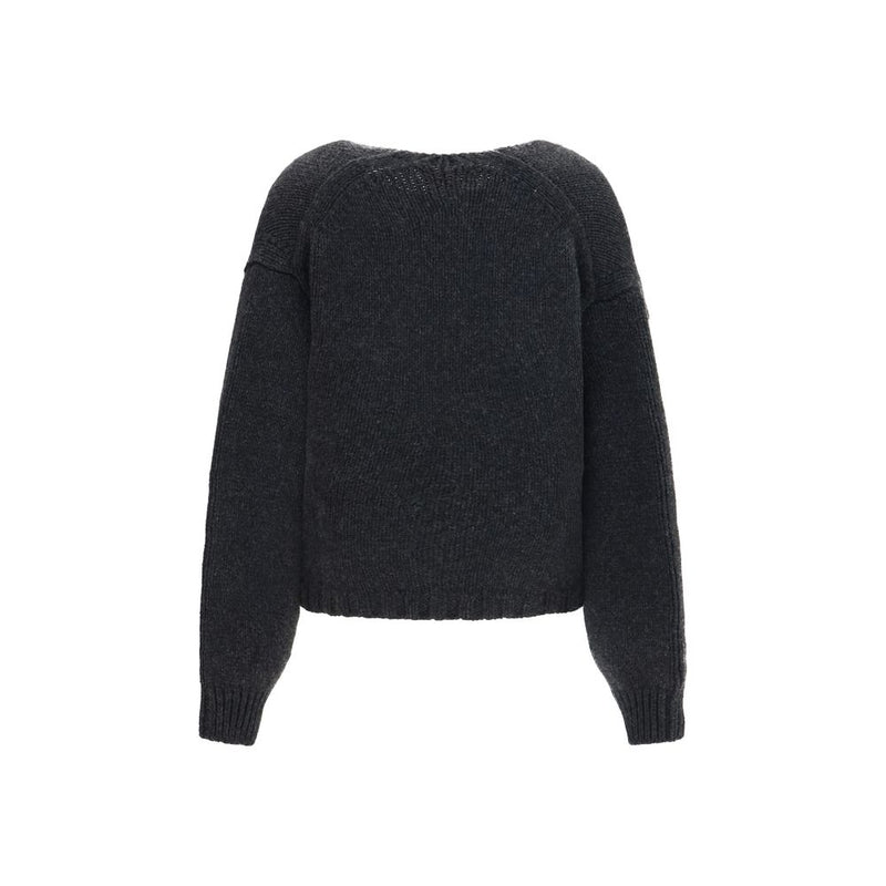 Gilet en cachemire gris Khaite