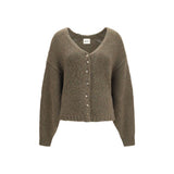 Cardigan en cachemire bicolore Khaite