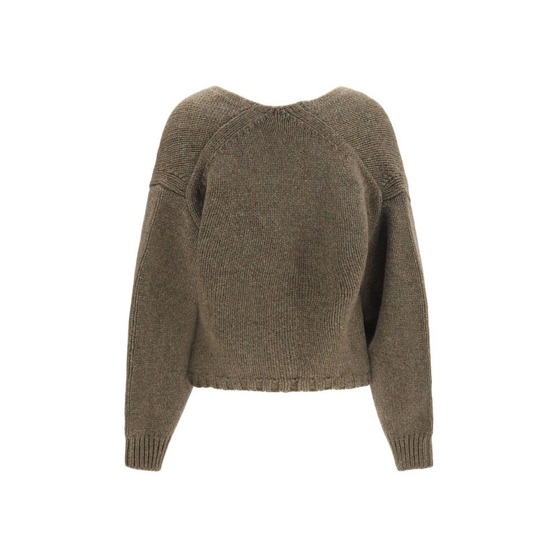 Cardigan en cachemire bicolore Khaite