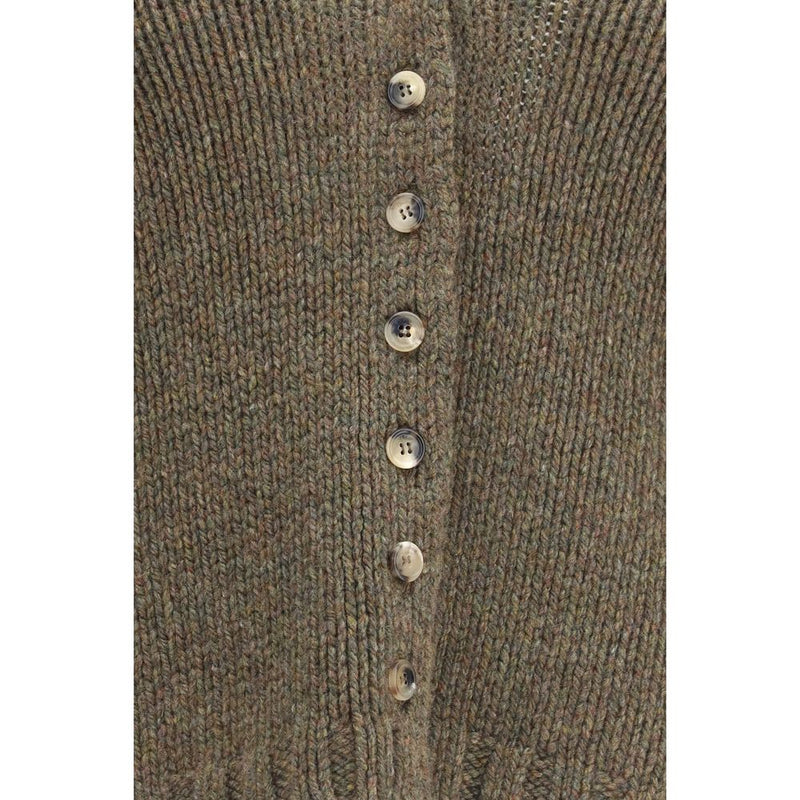 Cardigan en cachemire bicolore Khaite