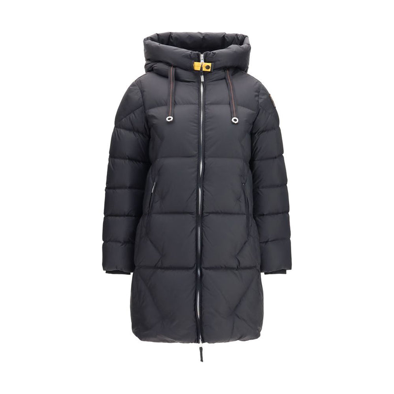 Doudoune longue Parajumpers noire en duvet d'oie