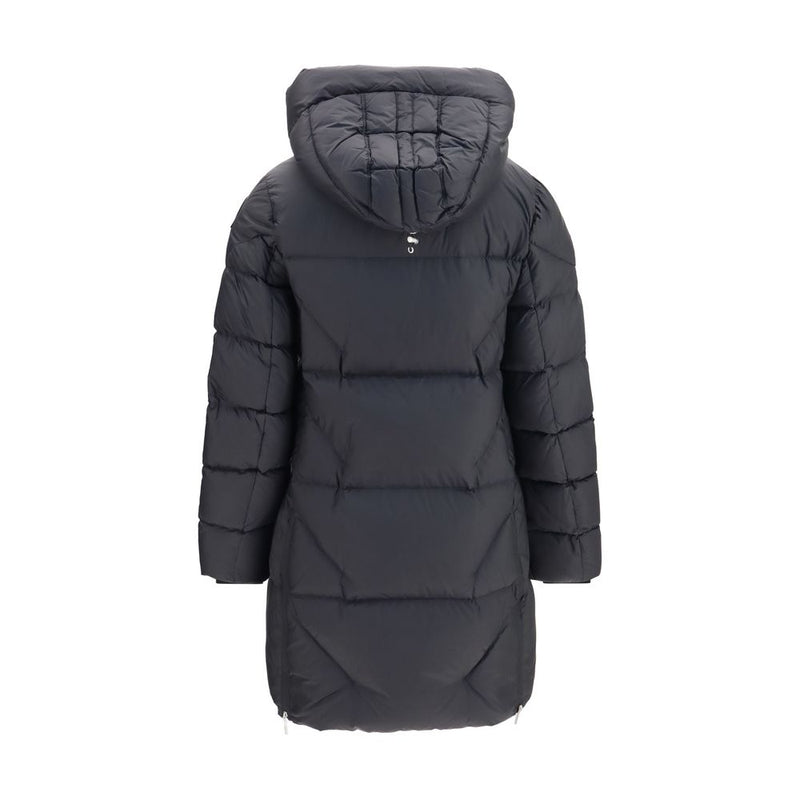 Doudoune longue Parajumpers noire en duvet d'oie