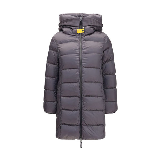 Doudoune longue Parajumpers en duvet d'oie gris