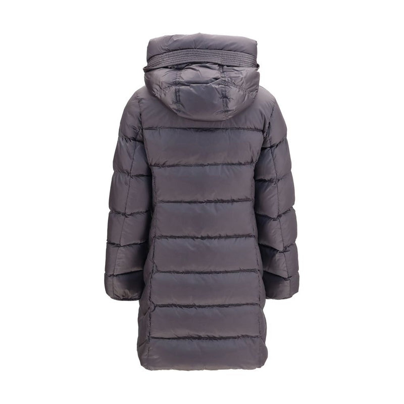 Doudoune longue Parajumpers en duvet d'oie gris