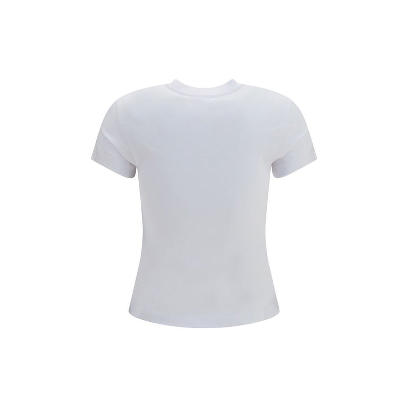 T-shirt en coton blanc cassé