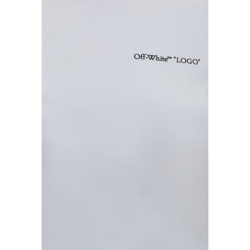 T-shirt en coton blanc cassé