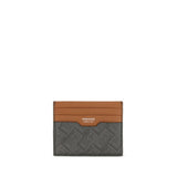 Portefeuille Ferragamo Bos Taurus en cuir de veau marron