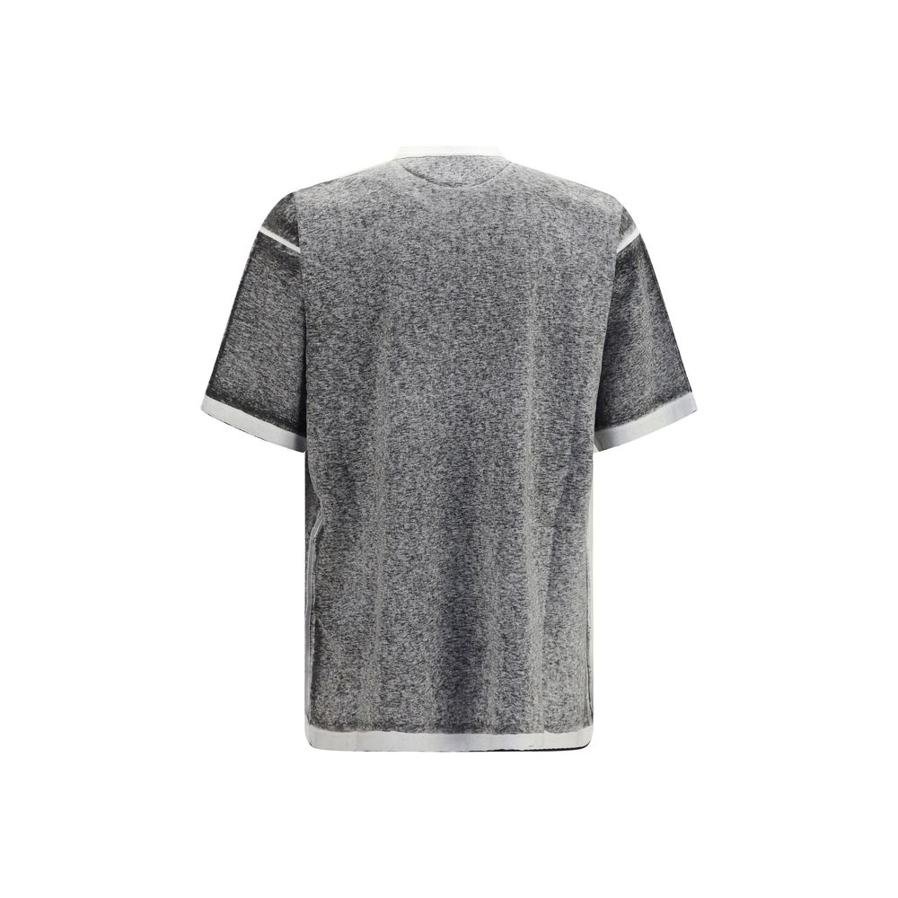 T-shirt Balenciaga en coton gris