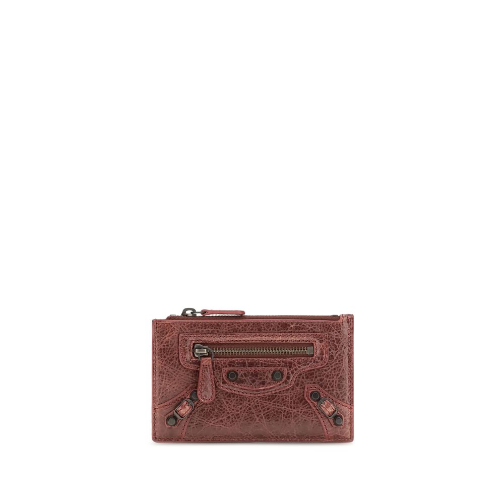 Portefeuille Balenciaga Bordeaux Agneau Ovis Aries Aries