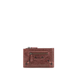 Portefeuille Balenciaga Bordeaux Agneau Ovis Aries Aries