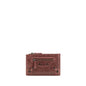 Balenciaga Bordeaux Lamb Ovis Aries Aries Wallet