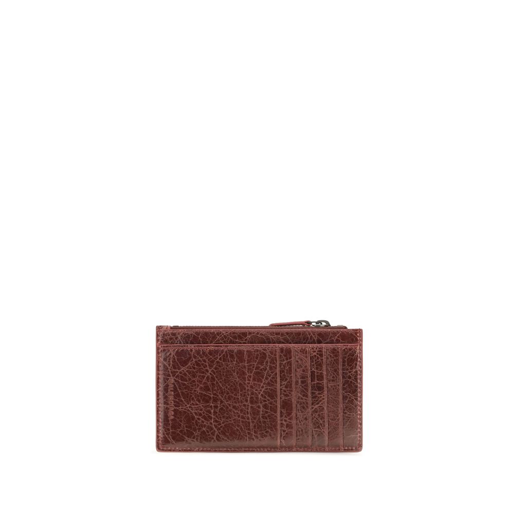 Portefeuille Balenciaga Bordeaux Agneau Ovis Aries Aries