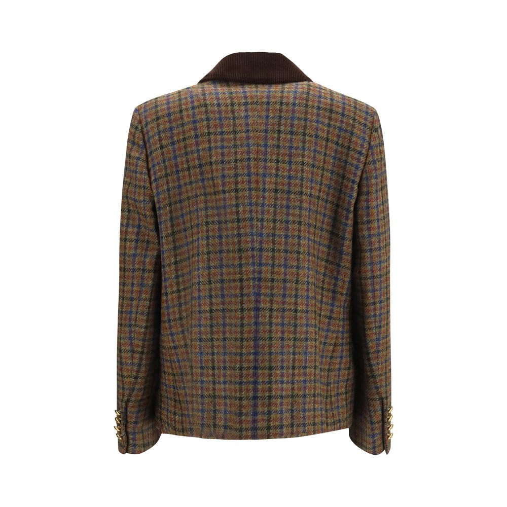 Blazer Blazé Milano en laine multicolore modèle Oves Aries