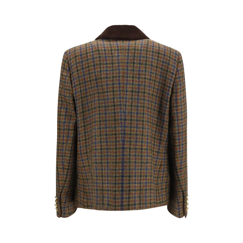Blazer Blazé Milano en laine multicolore modèle Oves Aries