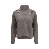 P.A.R.O.S.H. Sweat-shirt en laine beige Oves Aries
