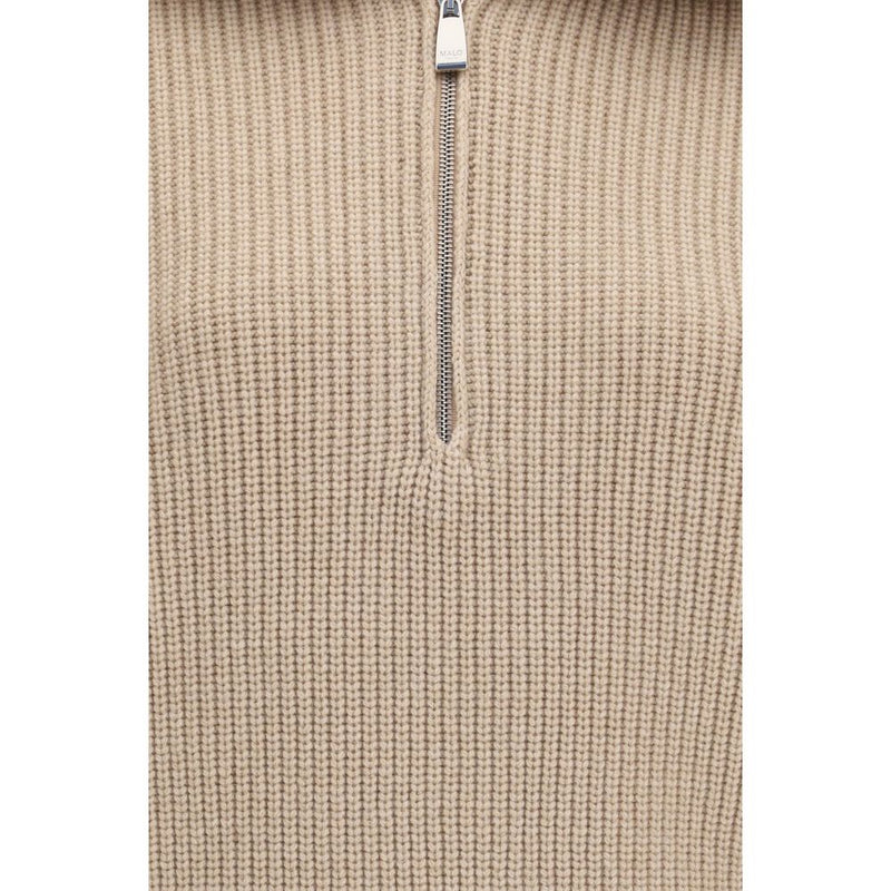 Polo Malo en cachemire beige