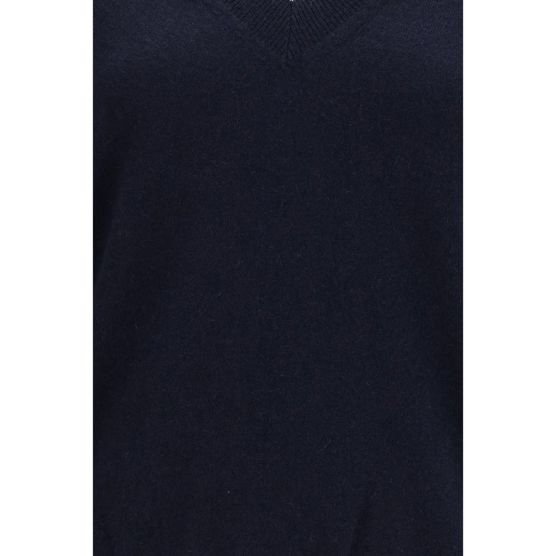 Pull Malo en cachemire bleu