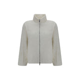 Veste longue en polyester blanc Gongdid Design