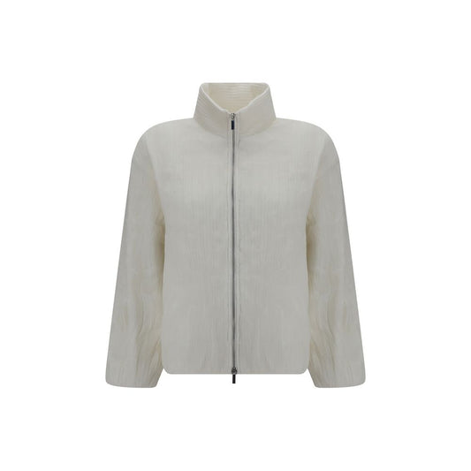 Veste longue en polyester blanc Gongdid Design