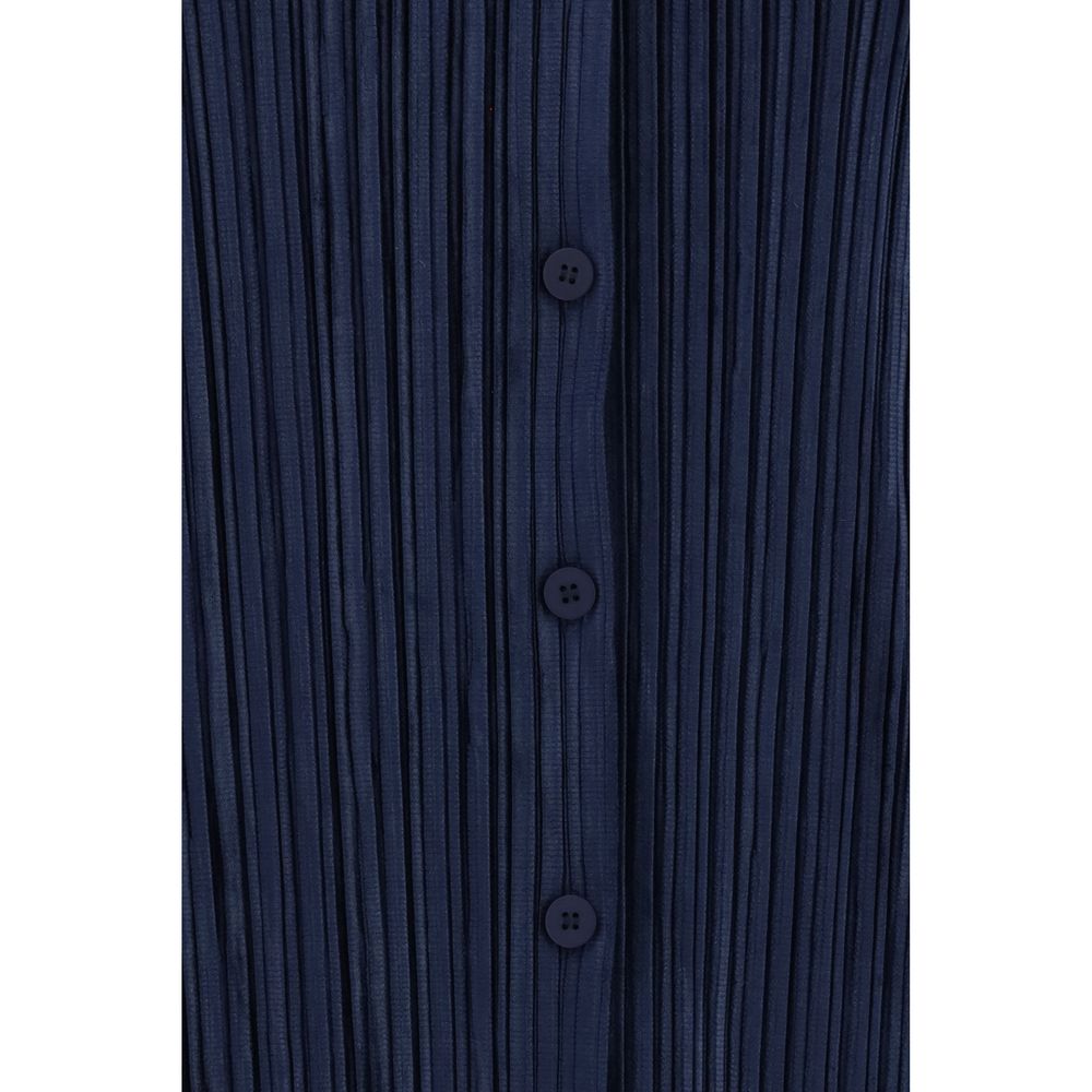 Chemise Gongdid Design en polyester bleu