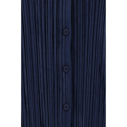Gongdid Design Blue Polyester Shirt