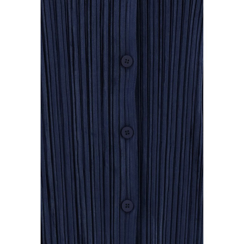 Chemise Gongdid Design en polyester bleu