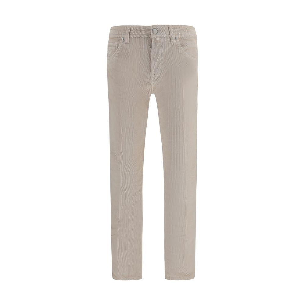 Pantalon décontracté Jacob Cohen en coton beige