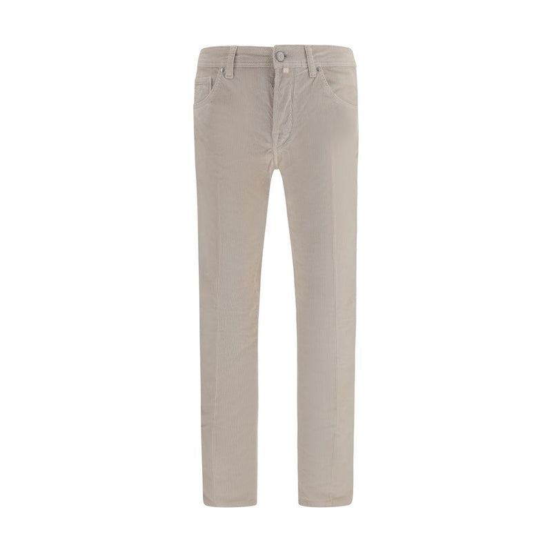 Pantalon décontracté Jacob Cohen en coton beige