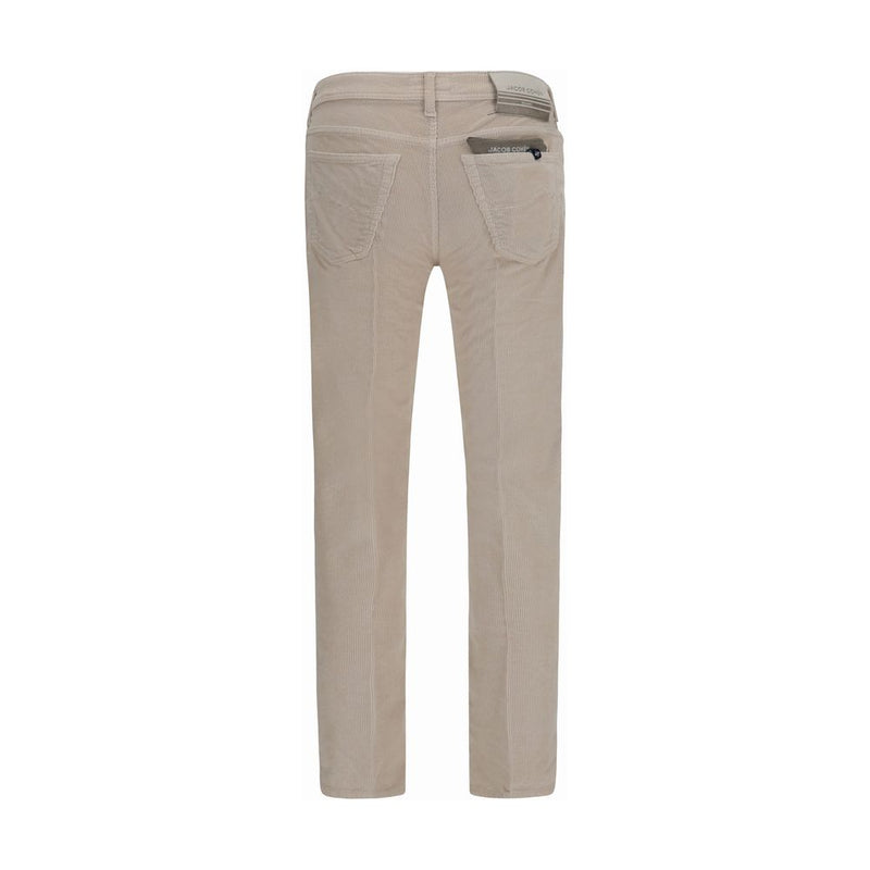 Pantalon décontracté Jacob Cohen en coton beige
