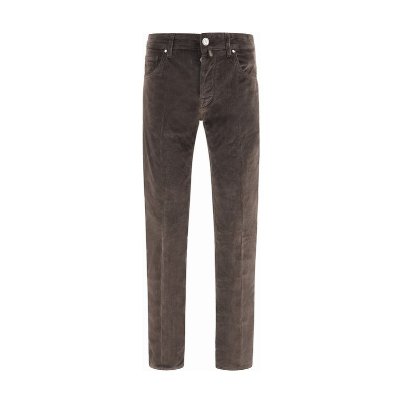 Pantalon décontracté en coton marron Jacob Cohen